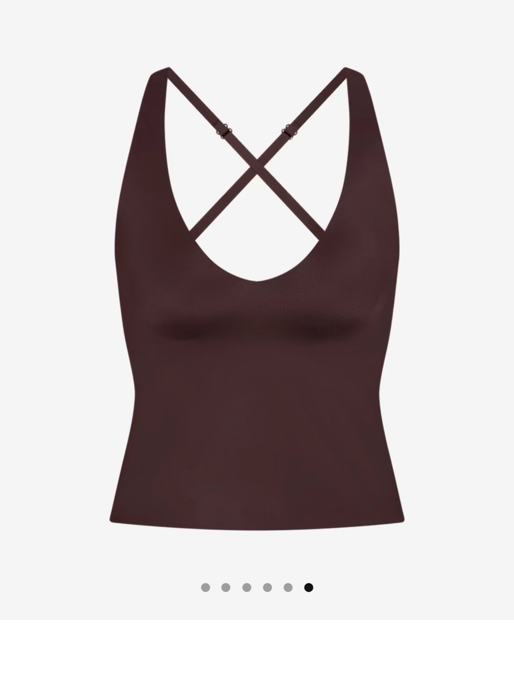 Nike skims V neck tank